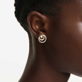 Ladies' Earrings Swarovski 5740407 Golden-1