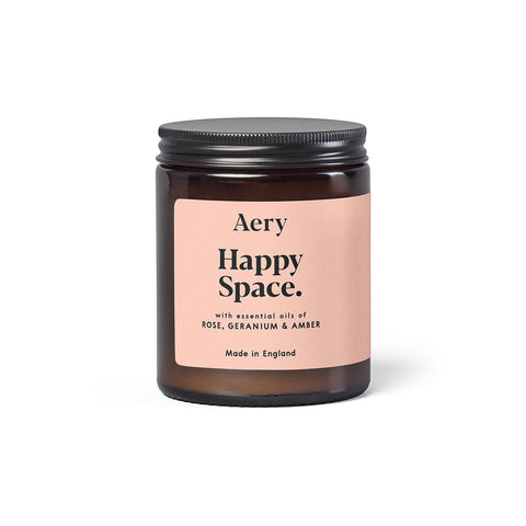 AERY LIVING Aromatherapy 140g Candle Jar Happy Space