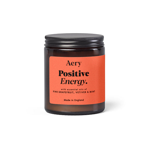 AERY LIVING Aromatherapy 140g Candle Jar Positive Energy