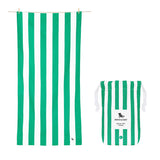 Dock & Bay Beach Towel Cabana Collection L 100% Recycled Cancun Green