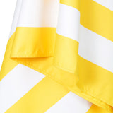 Dock & Bay Beach Towel Cabana Collection XL 100% Recycled Boracay Yellow