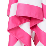 Dock & Bay Beach Towel Cabana Collection XL 100% Recycled Phi Phi Pink