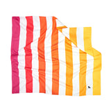 Dock & Bay Beach Towel Cabana Collection L 100% Recycled Peach Sunrise