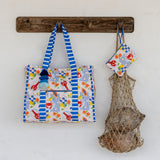 Striped Beach Bag-La Mer-3