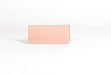 HOOPLA LEATHER GLASSES CASE DUSTY PINK