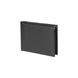 K10812AB | Men's Wallet in Genuine Saffiano Leather. Black. 8 credit card slots. Closed dimensions: 12.5 x 9.5 x 1 cm. Packaging: Rigid Gift Box with bottom/lid-0
