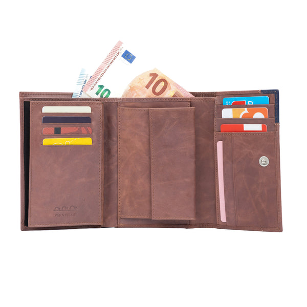 K11133XB | Women's Genuine Leather Wallet Col. Bordeaux-0