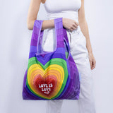 KIND Reusable Shopping Bag Medium Love Rainbow