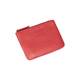 RB12032V | Keychain/Coin Purse in Genuine Full-Grain Leather with a Light Grain. Red. RFID Protection. Dimensions: 13 x 9 x 0.5 cm. Packaging: Gift Box with Lid/Bottom (Copy)-2