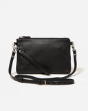 STITCH & HIDE LEATHER MADISON CLUTCH BAG - FREE KEYRING