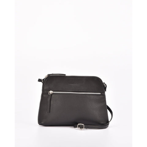 COBB & CO Beaumont RFID Protective Leather Crossbody