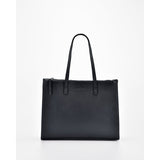 GABEE LEATHER CANNINGTON TRIPLE COMPARTMENT TOTE