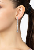 Latelita London Hollywood Drop Earrings Silver