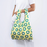 KIND Reusable Shopping Tote Bag Medium Wavy Daisy