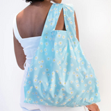 KIND Reusable Shopping Tote Bag Medium Daisy Blue