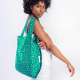 KIND Reusable Shopping Tote Bag Medium Polka Dot