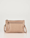 COBB & CO Hervey Leather Double Pouch Crossbody