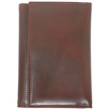 Floto Leather Venezia Long Tri-Fold Wallet Vecchio Brown