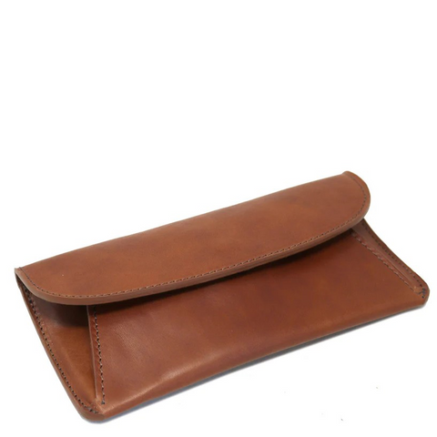 Floto Leather Roma Women's  Wallet Tobacco Brown
