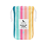 Dock & Bay Beach Towel Summer Collection L 100% Recycled Coastal Candy
