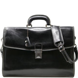 Floto Leather Milano Briefcase Black