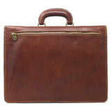 Floto Leather Milano Briefcase Vecchio Brown