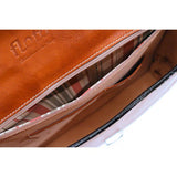Floto Leather Milano Briefcase Vecchio Brown