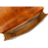 Floto Leather Milano Briefcase Vecchio Brown