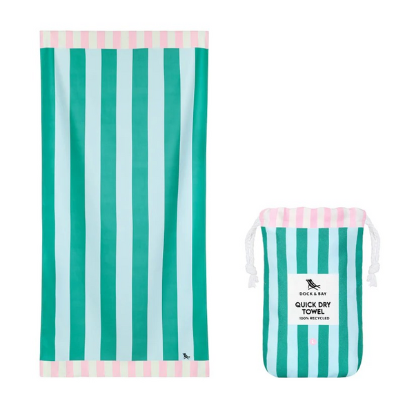 Dock & Bay Beach Towel Clubhouse Collection L Pastel Pier