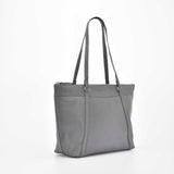 GABEE MONTROSE RFID PROTECTIVE LEATHER TOTE WITH PADDED SLEEVE