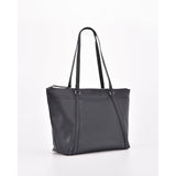 COBB & CO Montrose RFID Protective Leather Tote with Padded Sleeve