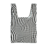 KIND Reusable Shopping Tote Bag Medium Distorted Gingham