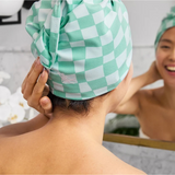 Dock & Bay Hair Wrap Collection Check Mate