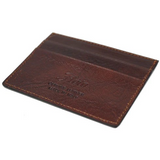 Floto Leather Venezia 4 Card Slim Wallet Vecchio Brown