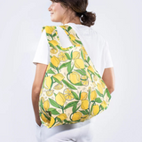 KIND Reusable Shopping Tote Bag Medium Lemons