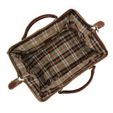 Floto Leather Positano Grande Duffle Bag Vecchio Brown