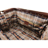 Floto Leather Positano Grande Duffle Bag Vecchio Brown