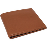 Floto Leather Firenze Double Billfold Wallet Tan