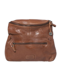 Avalon Saddle Brown Crossbody Bag – Washed Leather by Stitch & Hide + Free Wallet Pouch