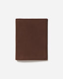 STITCH & HIDE LEATHER TIM CARD HOLDER BROWN