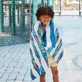 Dock & Bay Beach Towel Kids Collection M Beneath the Reef