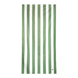 Dock & Bay Beach Towel Cabana Collection XL 100% Recycled Cayman Olive