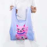 KIND Reusable Shopping Tote Bag Medium Collab Amy Hastings  Lucky Cat