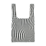 KIND Reusable Shopping Tote Bag Medium Distorted Gingham