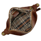 Floto Leather Venezia Travel Kit Tuscan Red