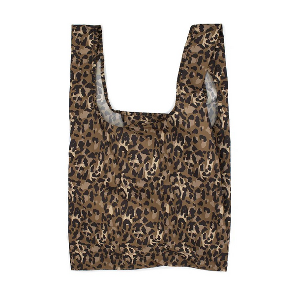 KIND Reusable Shopping Tote Bag Medium Leopard