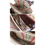 Floto Leather Venezia Knapsack Backpack Olive (Honey) Brown