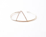 Agapantha Jessa Triangle Cuff Bracelet
