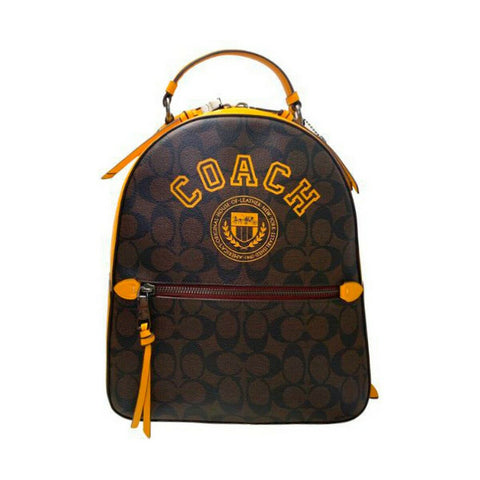 Casual Backpack Coach CB871-QBUOD Brown (26 x 27 x 9 cm)-0