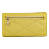 Michael Kors 35S2GTVF3U-SUNSHINE Yellow Leather Wallet